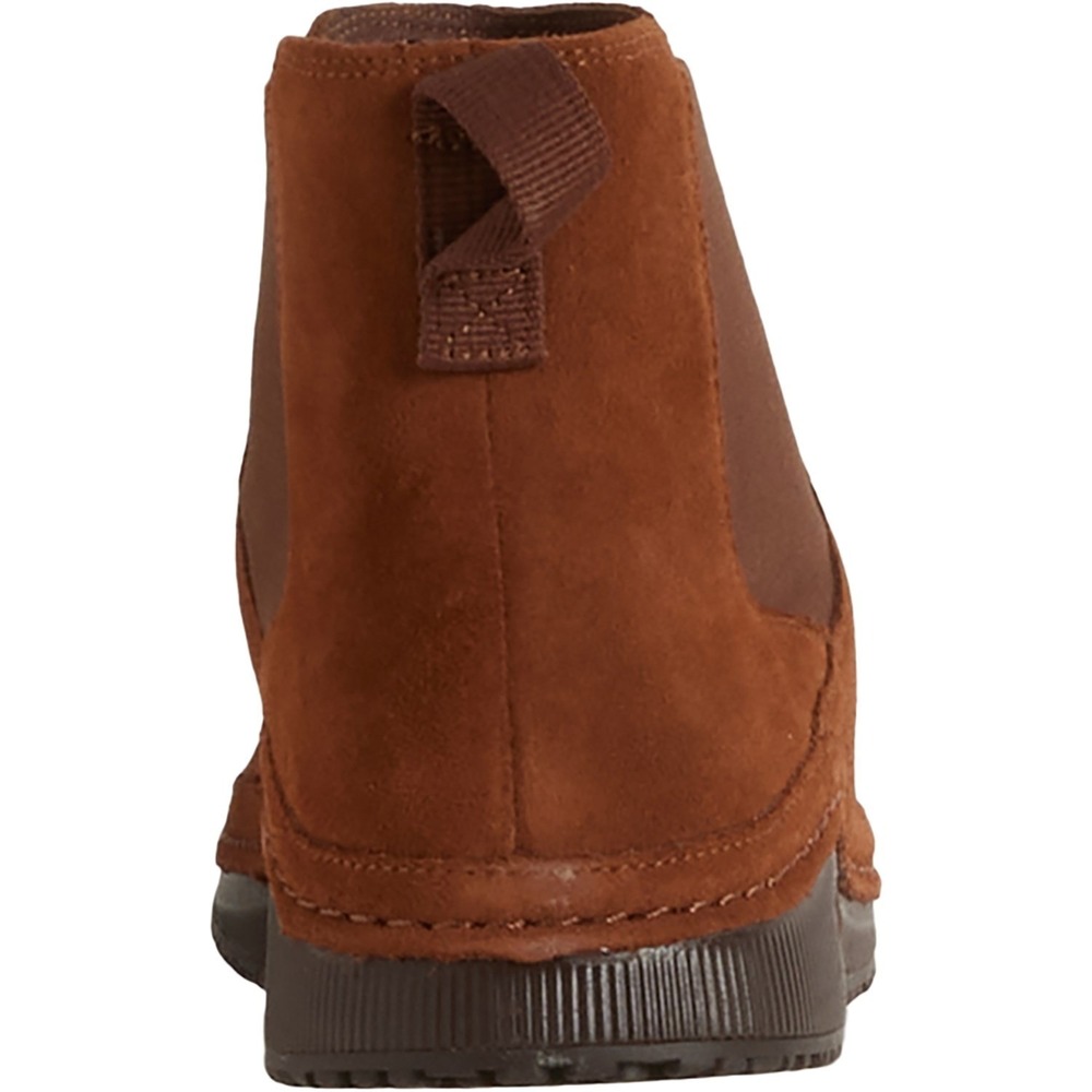 Chaco Paonia Chelsea Boots Men Sz 11 M Suede Cinnamon Brown Pull On Ankle - Picture 5 of 6